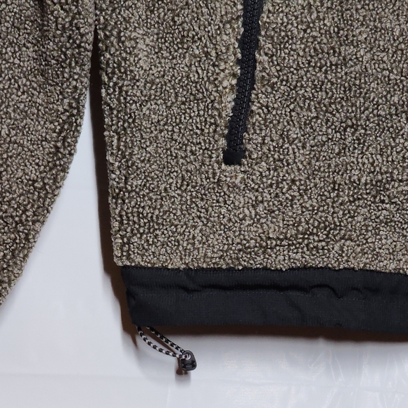 Under Armour Mission Fleece Jacket Small Black Grey Pockets - Picture 8 of 8